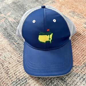 Mens Masters Navy Gold Hat